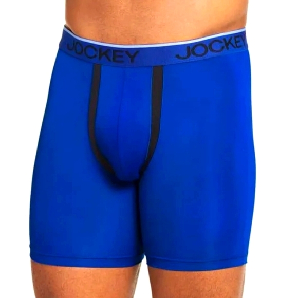 NEW Jockey Sport Men's Chafe Proof Pouch Boxer Brief Underwear XXL - Picture 2 of 3